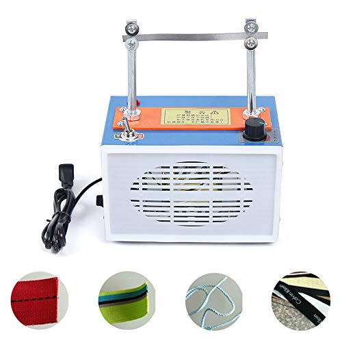 35W Hot Knife Electric Rope Cutter Heating Cord Tape Cut Machine Rope Thermal Cutting Tool for Webbing Braid Nylon Fabric Belting Ribbon - Bench Mount 110V 50-300℃
