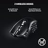 Razer Naga V2 HyperSpeed mouse gamer inalámbrico MMO, batería de 400 Hr, negro | 19 botones programables, tecnología HyperScroll, sensor óptico Focus Pro 30K, interruptores mecánicos Gen-2 6