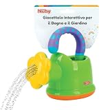 Nuby Giocattolo da Bagno Interattivo – Annaffiatoio Divertente per Bebè e Bambini – Giocat...