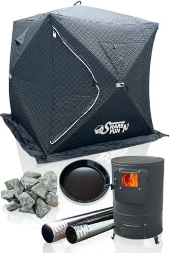 Share FunN TEieg egTEi X^[gZbg 4lp Eł g 240cm×s240cm×210cm dXg[u Xg[ AEghA Lv |bvAbv ȒP݉c (R ubN)