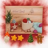 Häkel Adventskalender 2025-24 kreative Überraschungen zum Häkeln - Häkelset für Anfänger und Profis, Anhänger und Figuren zu Weihnachten zum nachhäkeln, mit Anleitung Bastel Adventskalender Frau