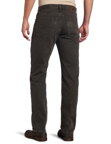 Image of Lee Men's Cotton Blend and Polyester Regular Fit Straight Leg Jeans