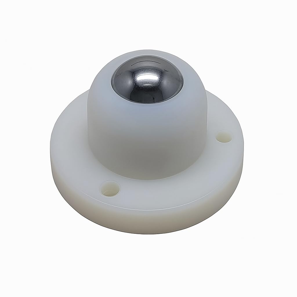 Robot Caster Wheel Plastic and Stainless Steel Ball 11mm Diameter with 32mm Base Plate for Mobile Platform Chassis Smooth Support Wheel Mounting in DIY Robotics Projects-image-23