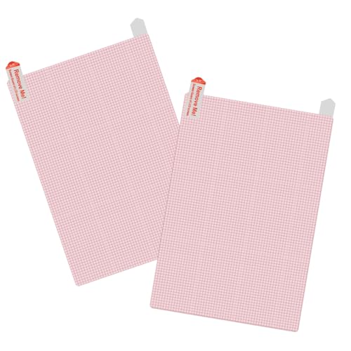 Jecdfs Pellicola protettiva per schermo A4 HD, ritagliabile, 2 pezzi, pellicola protettiva per schermo e cellulare, 301 x 205 mm, antigraffio, anti-impronte, per GPS, display auto, tablet, telefoni