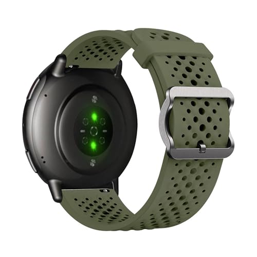 ZUOBNBP Silicona Correas para Amazfit Active 2 Correa, Suave con Ajustable Acero Inoxidable Cierre Repuesto para Mujer Hombre Band Deportiva Pulsera Compatibles con Amazfit Active 2 (5)