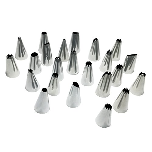 AideMeng - Set di 42 pezzi per decorare torte con