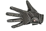 HKM Erwachsene Reithandschuhe -Professional Leder-9100 schwarzL Hose, 9100 schwarz, L