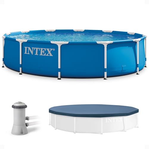 Intex 12-Foot Metal Frame Above Ground Pool