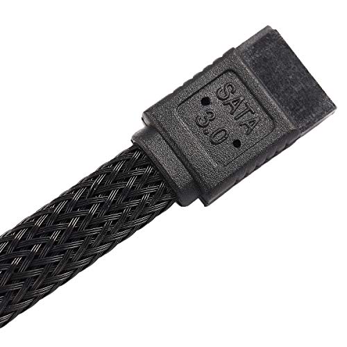 Cable de datos SATA 3.0 III 50 cm ángulo derecho miniatura 4