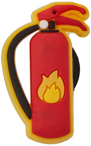 Crocs unisex adult Jibbitz Trendy | Jibbitz for Crocs Shoe Charms, Fire Extinguisher, Small US