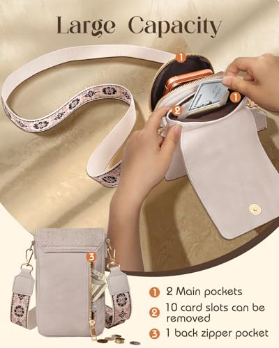 Image of Miss Adola Small Crossbody Bags for Women with Guitar Strap