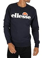 Ellesse Men's Succiso Sweatshirt, Navy, Large