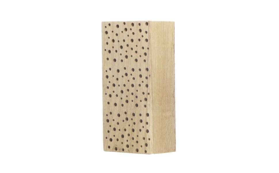 Bienenhotel Nistholz Niströllchen Nisthilfe für Wildbienen 30cm