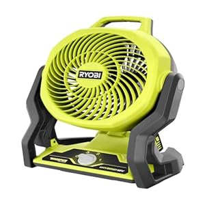 Ryobi 18V ONE+ Hybrid Whisper Ventilator 19,1 cm