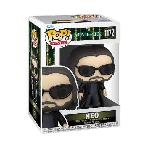 The Matrix Resurrections - Neo Funko Pop! Vinyl Figure (Bundled with Compatible Pop Box Protector Case), Multicolored, 3.75 inches - Image 2