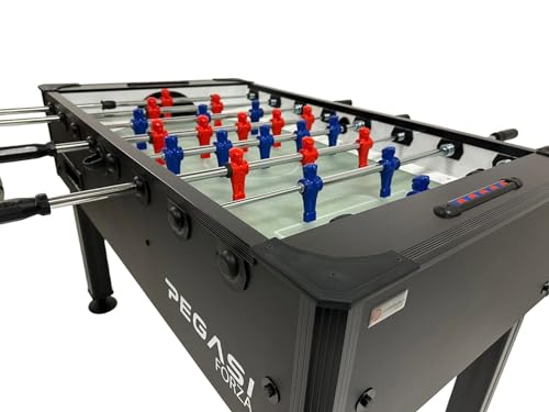 Pegasi Fußballtisch Forza - Kickertisch - Fussballtisch - Indoor Tischkicker- Fußball Tischspiel - Fussballtisch Erwachsene - Foosball Table – Bild 7