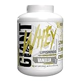 Giant Sports Performance Whey Ultra Premium Protein Powder | 100% Whey, 24G Protein per Serving, 5G BCAAs | Vanilla Ice Cream 5 Pound