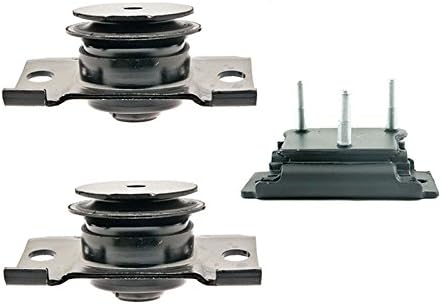 Engine Motor & Transmission Mount Compatible with 2005-2016 Nissan Frontier/Xterra 4.0L 4WD Set 3pc - |A4344 A4344 A7366