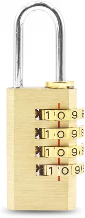 Amazon Sunny ダイヤル式銅南京錠 南京錠 セキュリティ ４桁 旅行 ポスト コンビネーションロック 可変式 Sn Slock42 スライドプロジェクター 通販