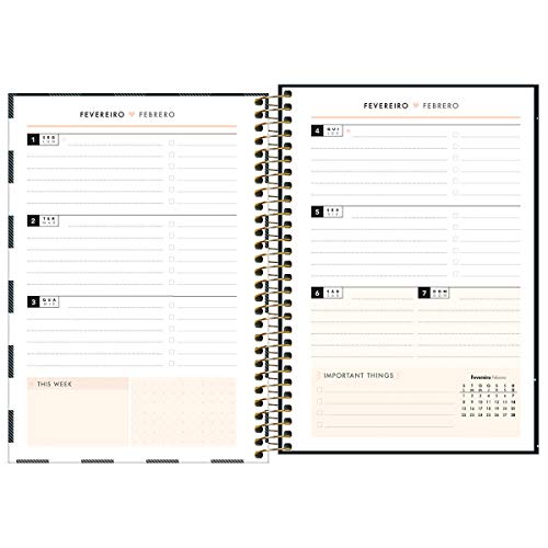 PLANNER ESPIRAL 2022 COLEGIAL M7 WEST VILLAGE TILIBRA 179809
