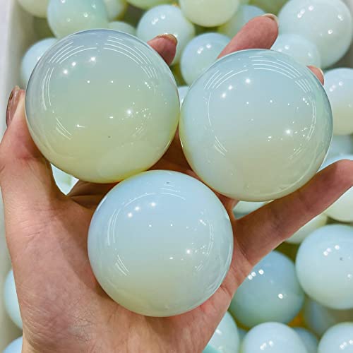 Ópalo de cristal natural pulido a mano, piedra preciosa curada de calidad coleccionista 4