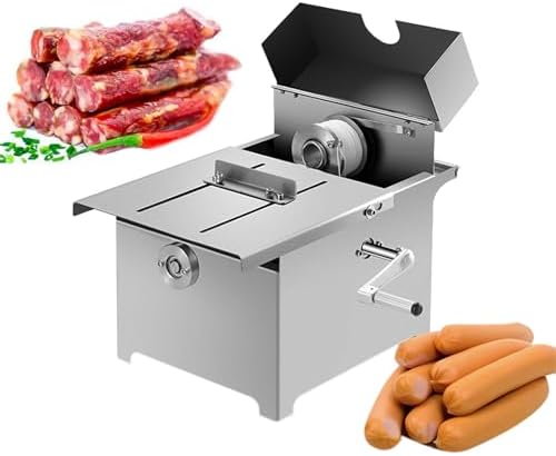 Stainless Steel Sausage Tying Machine - Manual Knotting Tool for Smoked Sausages, Hot Dogs & Bratwurst - Easy-to-Use Link Maker for Home & Commercial Use,32mm