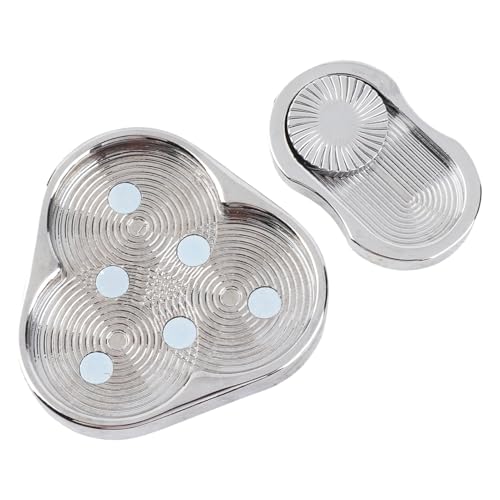 Keenso Magnetisches Zappelspielzeug aus Metall, EDC-Spielzeug Fidget Toy Büro Schreibtisch Spielzeug Geschenke für Freund und Vater Finger-Skateboards, Fingerkreisel, Würfel