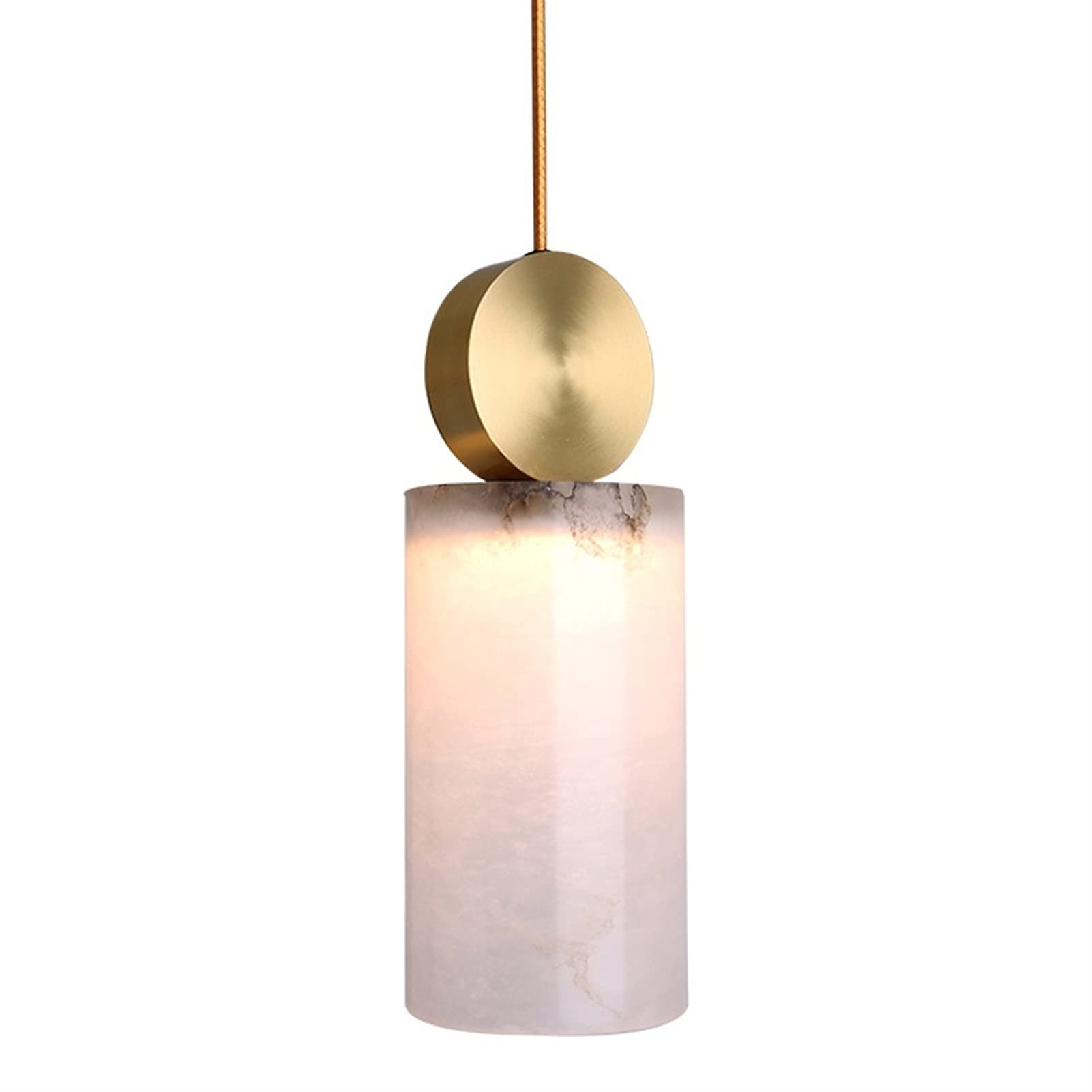 Lustre de maison en cuivre pour tamiser la lumière de votre chambre à coucher moderne