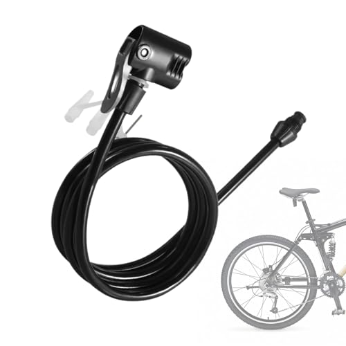 Manguera de repuesto para inflador – Cinturón de gas para tubería de aire, manguera de inflado universal anticongelante | inflador de línea anticongelante, accesorios de bomba de aire herméticos 80cm