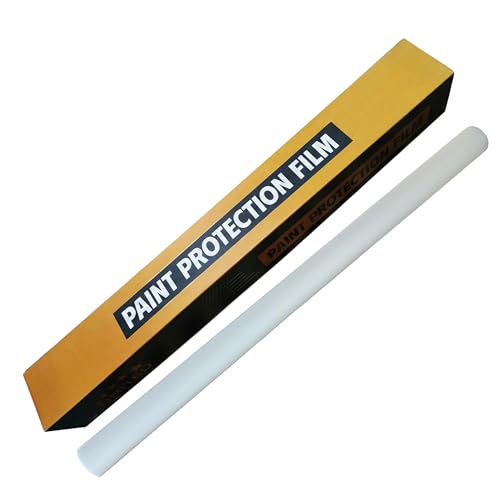 United - Clear PPF Paint Protection Film TPU Polyurethane, Self Healing UV Protection Scratch & Stain Resistant Automotive Vinyl Wrap 7.5mil Thickness 60" Good for Bumper 60 Inch x 36 Inch Matte