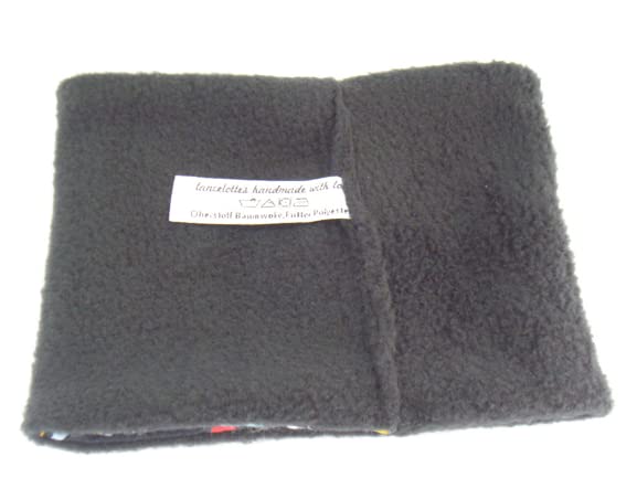 Hundeloop, Hundeschal, Baumwolljersey u. Fleece, Größe XS bis 30 cm Kopfumfang