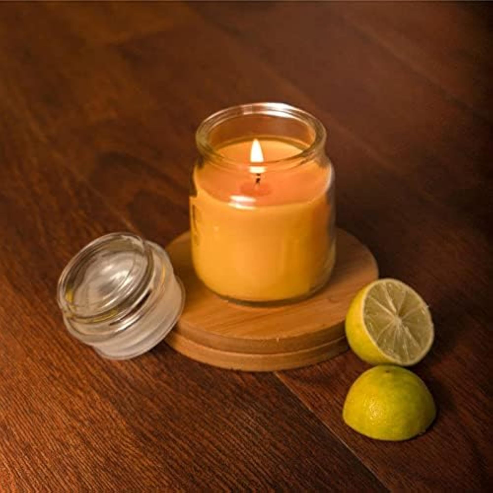 Premium Lemon Jar Candles, Perfect for Gifting