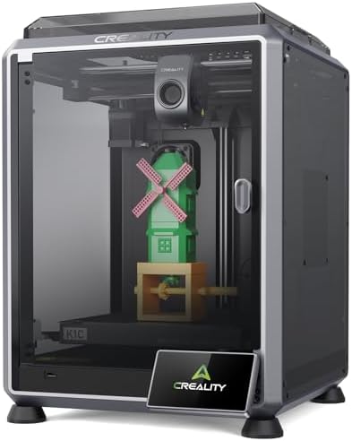 Creality K1C 2025 3D Drucker, 600mm/s Fast 3D Printer mit AI-Kame...