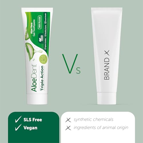 AloeDent Triple Action 100 ml Aloe Vera Fuoride Toothpaste – Ansicht 5