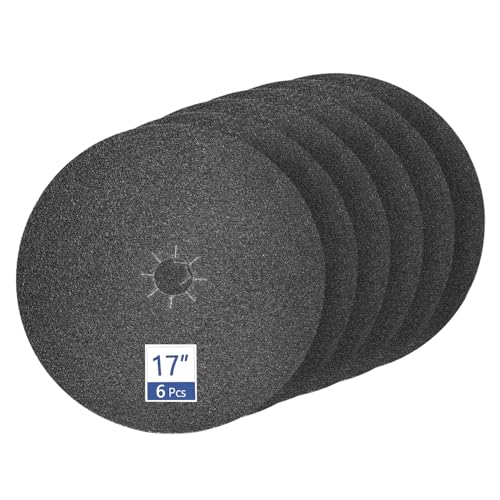 Disques de ponçage de sol grain 24 pour niveler un béton irrégulier sans déchirer le tissu