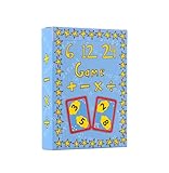 Niche Nation Games 6, 12, 24 Game - Summer Math Booster 6th, 7th, 8th Grade Math Practice - Improve Number Fluency - 2-6 Players or Solo Practice - Great for Home or Classroom Use