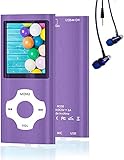 MP3 Player, Hotechs Music Player with 16GB Memory SD Card with Photo/Video Play/FM Radio/Voice...