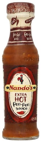 Nando's Extra Hot Peri-Peri Lot de 6 sauces 125 ml