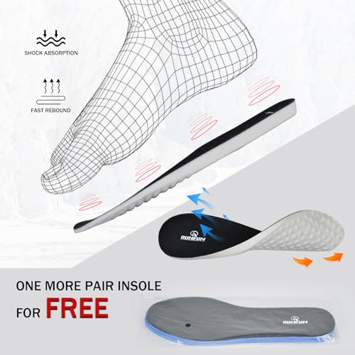 Men's Waterproof Slip On Shoes Lightweight Camo Garden Shoes, Comfortable Walking Shoes with Steel Shank4