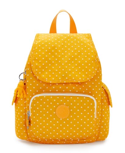Kipling City Pack Mini, Sacs à Dos Femme, Jaune à...