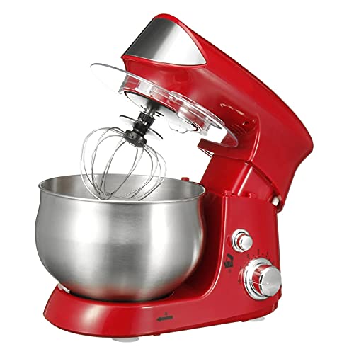Feixunfan Küchenmaschine 3.5l Elektrische Ständermischer-Maschine Whisk-Brot-Brot-Standmischer Zum Backen für Brot…