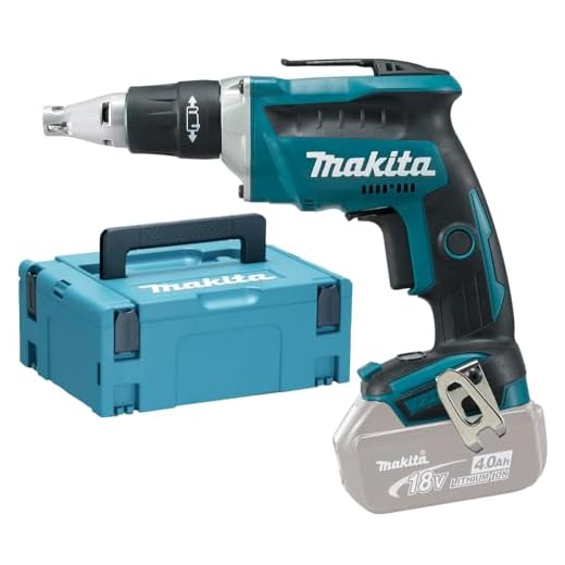 Makita DFS452ZJ Atornillador a batería Brushless 18V + maletin makpac