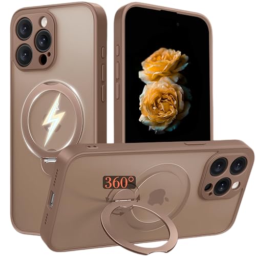 Coque iPhone 16 Pro Max avec anneau magsafe pour regarder des vidéos en mains libres