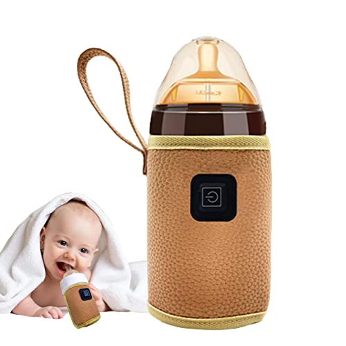 Mantenedor De Calor para Biberones Portátil,Cubierta De Calefacción Termostato De Aislamiento,Logra Mantener La Temperatura De Tu Biberón En Donde Quieras para El Cuidado del Bebé,Viajes,Enfermería Cover
