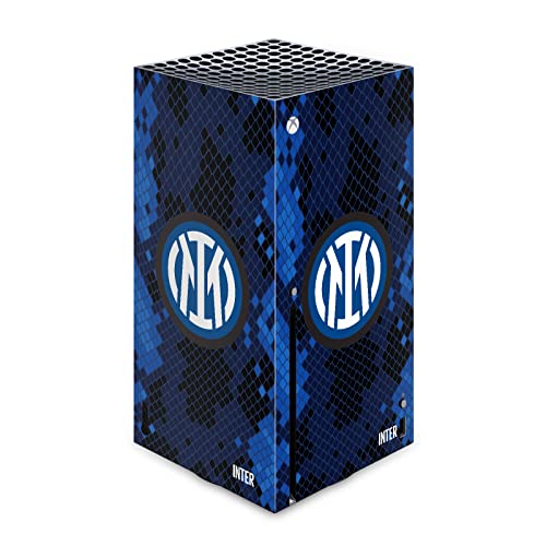 Skin Xbox Series X Inter Milan habillage autocollant salon gamer pour supporter de football