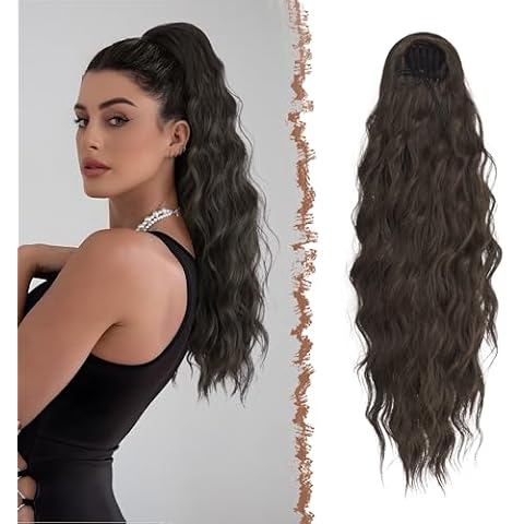 Postiche Queue de Cheval FESHFEN 60 cm Cover