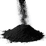 Iron Oxide Powder, Ultrafine Particle Natural Industrial Material, Suitable for Construction, Coatings, Ceramics, Concrete Coloring and Many Other Applications, 5 Ounces, Black