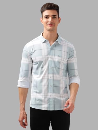 Image of BULLMER Trendy Regular Fit Striped Causal Full Sleeve Shirt for Men.