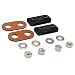 Club Car & Yamaha Golf Cart 1017947 Insulator Kit. for Club Car Electric 1994-up. for Yamaha Electric G8, G9, G14 & G16