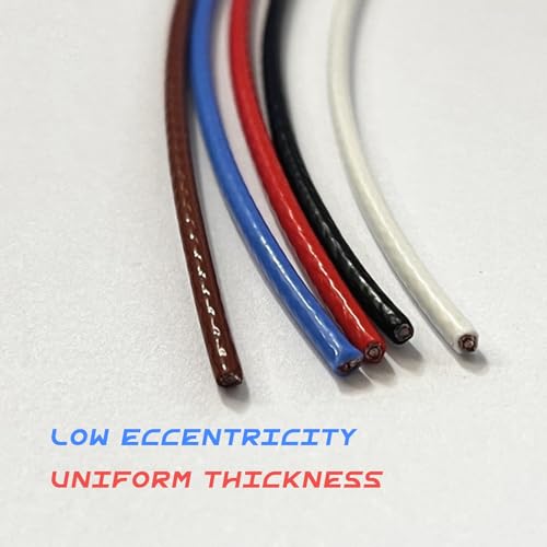 Cable blindado unipolar resistente a alta temperatura para alimentación y señal de 15ft 5